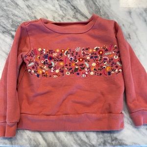 Peek girl’s toddler sweatshirt